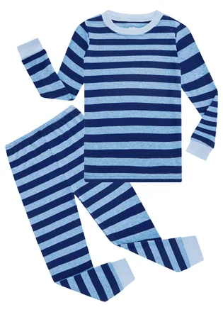 Striped Long Sleeve Pajama Set (size 18)