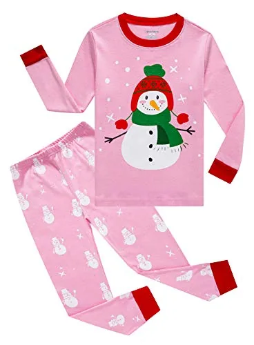 Christmas Long Sleeve Pajama Set, Pink (size 12-18 Months)