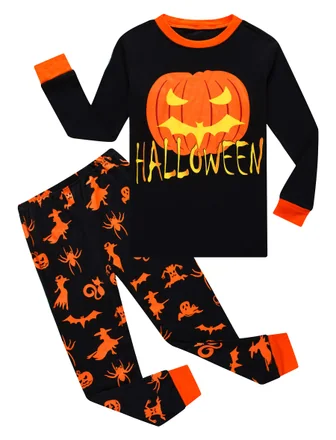 Halloween Long Sleeve Pajama Set (size 6)