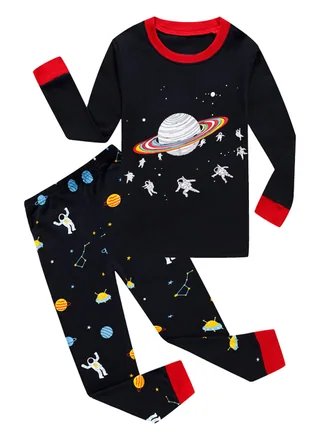 Space Long Sleeve Pajama Set